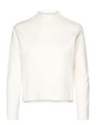 Perkins-Neck Sweater Mango White