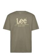 Relaxed Logo Tee Lee Jeans Green