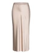 Hana Satin Silk Skirt Ahlvar Gallery Cream