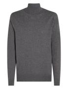 Pima Org Ctn Cashmere Roll Neck Tommy Hilfiger Grey