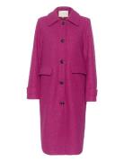 Kaannelise Coat Kaffe Pink