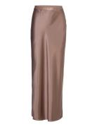 Hana Long Logo Skirt Ahlvar Gallery Brown