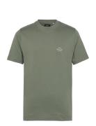 Cotton Jersey Frode Emb Logo Tee Mads Nørgaard Green