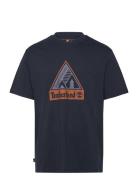 Outdoor Inspired Front Graphic Tee Dark Sapphire Timberland Navy