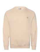 Exeter River Brushed Back Crew Sweatshirt Angora Timberland Beige