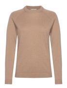 Bs Layla Regular Fit Knitwear Bruun & Stengade Beige