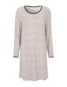 Nightdress Long Sleeve Damella Of Sweden Patterned