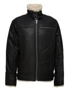 Axel Classic Pile Suede Jacket Jofama Black