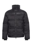 Contrast Quality Padded Jacket Lindbergh Black