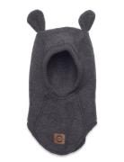 Wool Fullface W Ears Mikk-line Navy