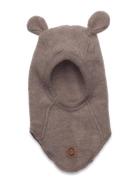 Wool Fullface W Ears Mikk-line Brown