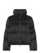 Dinara Crinkle Puffer French Connection Black