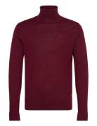 Merino Knit Roll-Neck Lindbergh Burgundy