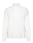 Superfine Lambswool Stand Collar GANT White