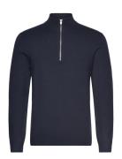 Ecovero Half Zip Knit Lindbergh Navy