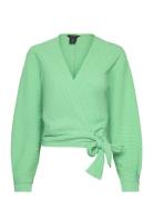 Blouse Pamela Wrap Lindex Green