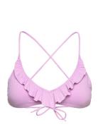 Swim Bra Nolita Flounce Lindex Purple