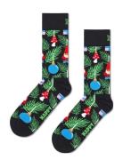 Christmas Tree Decoration Sock Happy Socks Black