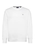 Reg Emb Original Shield C-Neck GANT White