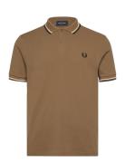 Twin Tipped Fp Shirt Fred Perry Brown