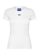 Easy Tee_B HUGO BLUE White