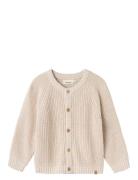 Nmnemlen Lin Ls Knit Card Lil Noos Lil'Atelier Cream