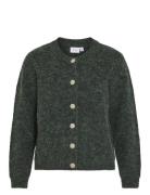 Vialva O-Neck L/S Knit Cardigan/R Vila Green