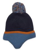 Baby Hat W. Windstop Color Kids Blue