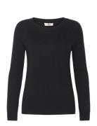 Rmwsofia Wool Crew-Neck Knit RM By Rosemunde Black