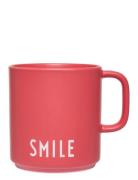 Vip Favourite Cup With Handle Design Letters Red