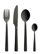 Raw Cutlery -48 Pcs. Set Giftbox Aida Black