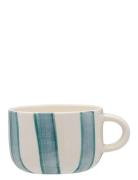 Powder Striped Cappuccino Mug Anna + Nina Patterned