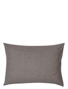 Casper Yarndyed Flannel Pillow Case Høie Of Scandinavia Grey