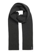 Essential Logo Knitted Scarf Superdry Grey