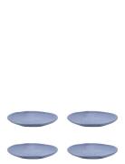 Björk - Blue St Ware Dinner Plate 28 Cm 4 Pcs Brown Box Aida Blue