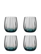 Søholm Sonja – Water Glass Petrol Blue 4 Pcs 30 Cl Brown Box Aida Blue