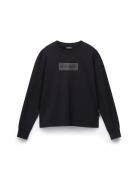 Box Logo Long Sleeve T-Shirt Napapijri Black