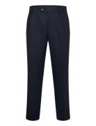 Slh196-Straight Alberto Wool Pant Selected Homme Navy