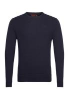 Essential Slim Fit Crew Jumper Superdry Navy