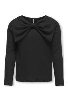 Kogmia L/S Bow Top Jrs Kids Only Black