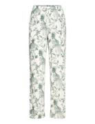 Pant Cotton Floral Resort Hunkemöller White