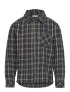 Shirt Ls Check Minymo Navy