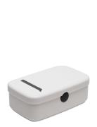 Personal Lunch Box A-Z Design Letters White