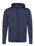 Hmlaston Zip Hoodie Hummel Blue