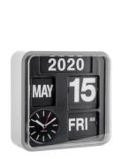 Wall Clock Mini Flip KARLSSON Silver