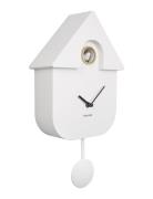 Wall Clock Modern Cuckoo KARLSSON White