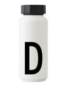 Thermo Bottle A-Z Design Letters White