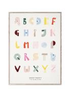 Alphabet Spaghetti Eng - Multi-Colour - 70X100 MADO Patterned