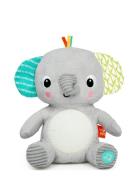 Hug-A-Bye Baby™ Musikalsk Elefant-Plysdyr Med Lys Bright Starts Grey