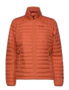 Lava Light Down Jacket Women Terracotta Xs Bergans Orange